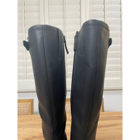 Soul by Naturalizer Womens Cache Knee High Boots Black Size 7 NWOB Buckle Detail - Picture 8 of 16